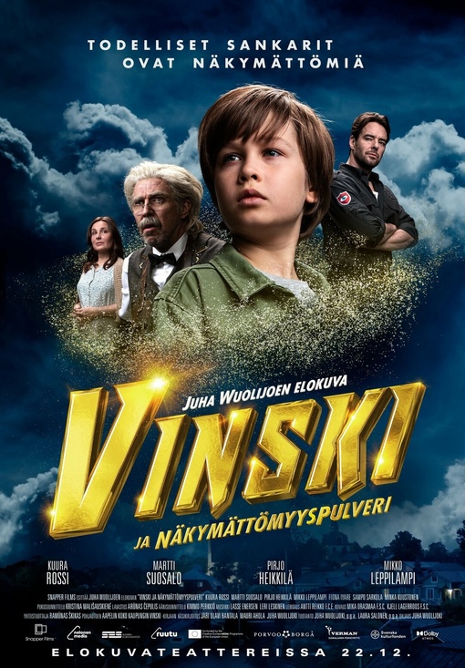 Вински және көзге көрінбейтін ұнтақ