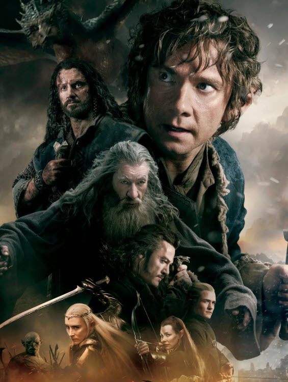 Хоббит: Бес жасақтың айқасы | 2014 HD